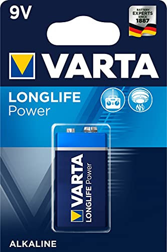 Varta 46826 6LR61/6LP3146/9V Block (4922) Batteria alcalina al manganese 9V