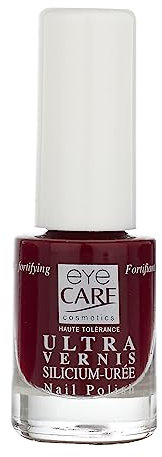 Eye Care Cosmetics Nail Enamel Ultra Silicon Urea Bordeaux 5ml
