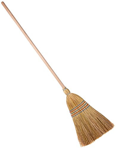 MSV 100013 - Paja de la escoba con 5 Hijo, Marrón, 136 x 22 x 5 cm