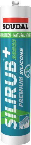 Soudal Neutralsilikon Silirub+ S8800 mittelgrau 300 ml