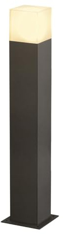 SLV luminaria de pie GRAFIT 60 / iluminación exterior para caminos, paredes, entradas, lámpara led de jardín de exterior / E27 IP44 11 W antracita