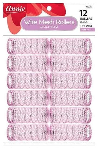 Wire mesh Rollers Wire mesh Hair Roller, Purple