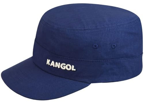 Kangol Headwear Unisex Ripstop Army Baseball Cap, Blau (Navy), S-M