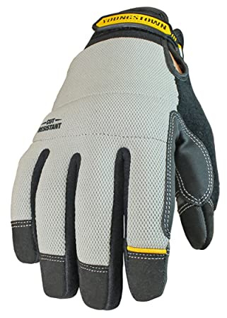 Youngstown Glove Company mens Kevlar Gloves, Gray, Large US