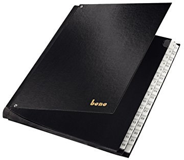 Bene 75416SW Standard-Pultordner PP, schwarz