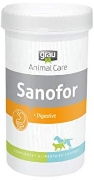 GRAU L’original Sanofor Tourbe Thérapeutique Reconstituante Pour La Flore Intestinale, Pour Flore Et Muqueuse Intestinales Vivantes, Lot De 1 (1 x 1 kg), Complément Alimentaire Pour Chiens/chats