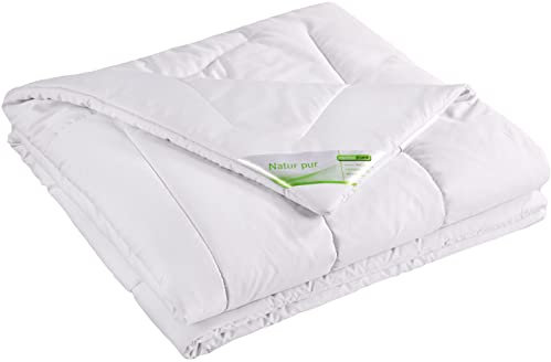 franknatur - Bettdecke Kamelhaar Ganzjahres-Decke Kamelhaardecke 155x220 Karel