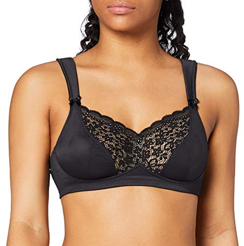 Anita BH Havanna, Sujetador sin Aros para Mujer, Negro, 100E (Tamaño del fabricante: 38E)