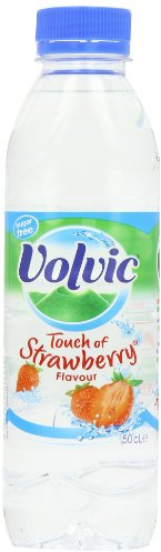 Volvic Touch Sugar Free Strawberry Flavour Water 500 Ml (pack Of 24)