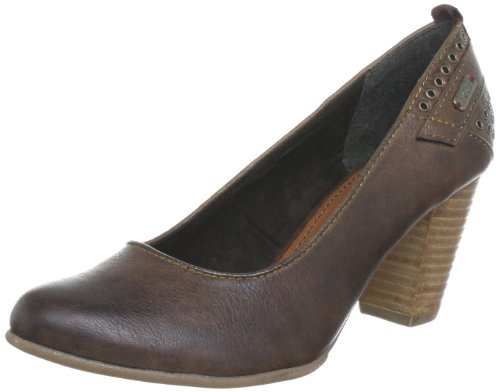 s.Oliver Women's Peeptoe Ballet Flats Peep Toe, Braun Tobacco 319, 6
