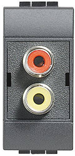 Legrand L4269R LAUTSPRECHERSTECKDOSE RCA