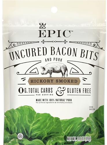 EPIC Provisions Hickory Smoked Bacon Bits, Gluten-Free, 3 oz
