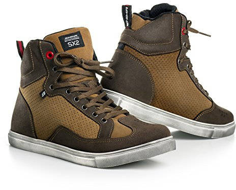 SHIMA Herren Sx-2 Brown 44 Motorrad Stiefel, Braun, EU