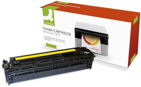 Q-Connect Compatible Solution HP 125A Laserjet Toner Cartridge Yellow