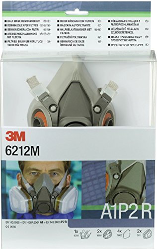3M 6212M - Pack 6200 A1P2 R (6051 A1+ 5925 P2R) (4 unidades)