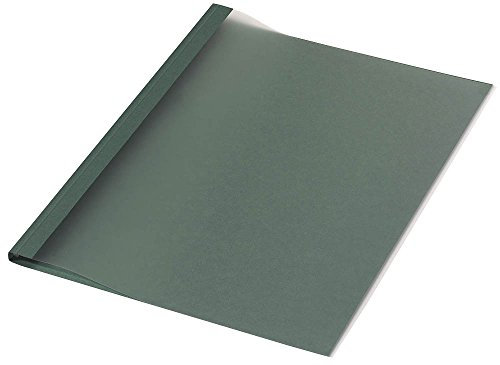 50 LMG Thermo - Bindemappen Leinenstruktur / dunkelgrün / 3,0 mm / 20-30 Blatt / DIN A4