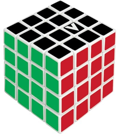 V-Cube 4 x 4 White Flat, Professional, Fast, and Smooth, Speed Cube, Puzzle, Fidget Toy