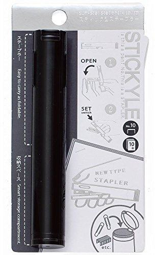 Sunstar pen tipo, Stickyle grapadora, negro (s4763211)