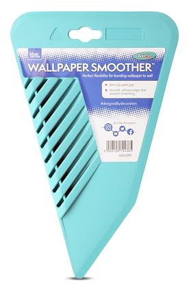 Axus Decor Wallpaper Smoother - Flexible Wallpaper Smoothing Tool - Anti-Slip Grip, Smooth & Refined Edges - Ideal Tool for Professional Decorator and DIY Enthusiastic