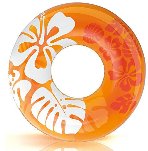 Intex 59251 - Salvagente Fantasia Palme, 91 cm, Multicolore