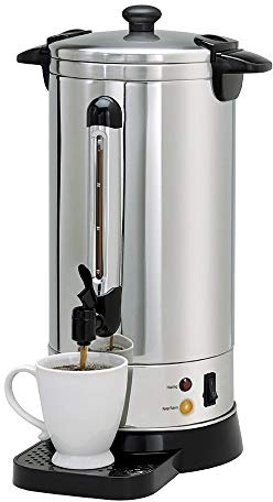 NESCO CU-50, Professional Coffee Urn, 50 Cups, Stainless Steel