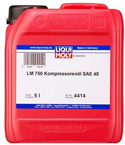 LIQUI MOLY LM 750 Kompressorenöl SAE 40 | 5 L | Kompressorenöl | Art.-Nr.: 4414
