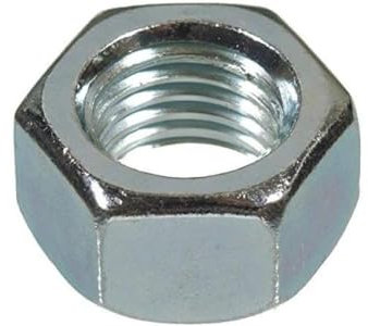 Bulk Hardware BH03667 Ecrou en Acier à tête hexagonale M8, Set de 50 Pièces