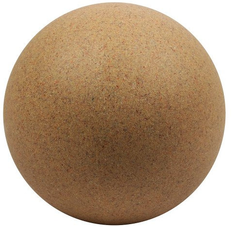 Dekorative Leuchtkugel / Lichtball terracotta mit 300 mm Durchmesser für den Innen- und Außenbereich - hergestellt aus robustem Kunststoff - passend für E27 Leuchtmittel