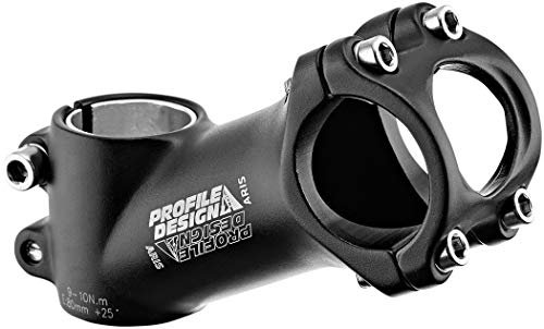 Profile Design Unisex – Erwachsene ARIS Vorbauten, Schwarz, One Size