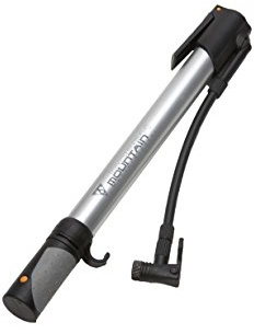 Topeak Mountain Morph Mini Pump, Silver/Black