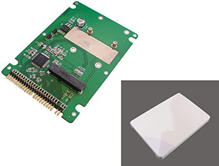 KALEA-INFORMATIQUE Adattatore da mSATA a IDE 44 per il montaggio di un SSD mSATA al posto di un disco IDE 2,5