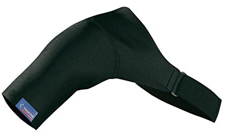 Thuasne Sport - Neopren Schulterstütze - Trauma, Entzündungen, Luxation - Elastisches Gewebe, Flachnähte - Stützindex 1/3 - CE Medizinisches Gerät - Größe M