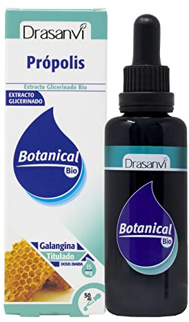 DRASANVI BOTANICAL BIO PRÓPOLIS CERTIFICADO BIO - Ayuda a fortalecer el organismo - Extracto estandarizado - SIN GLUTEN - 50ml