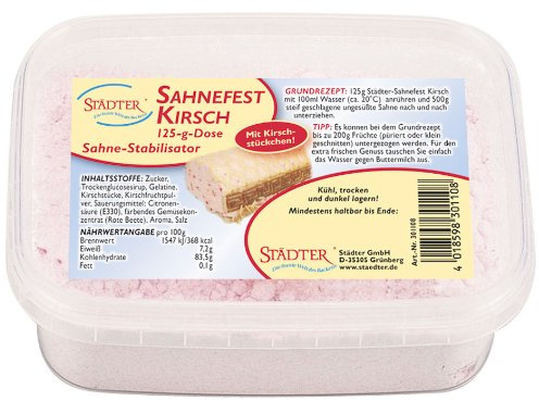 Städter Nata Fijo Cereza Con Cerezo Parcela 50 g