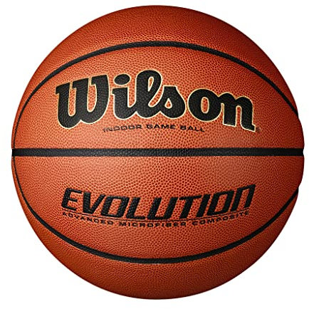 Wilson Unisex-Adult Evolution BSKT EMEA Basketball, Braun, 6