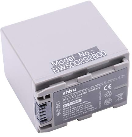 Batteria LI-ION per SONY sostituisce NP-FP30 NP-FP50 NP-FP51 NP-FP60 NP-FP70 NP-FP71 NP-FP90 NP-FP91