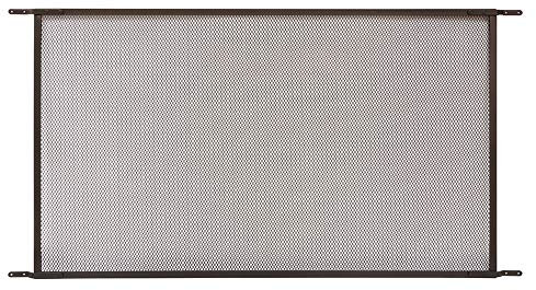 Prime-Line PL 15942 Sliding Patio Door Grill, 48 In. Width, Bronze Finish (Single Pack)