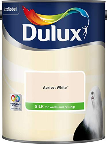 Dulux Silk Apricot, 5 L - White