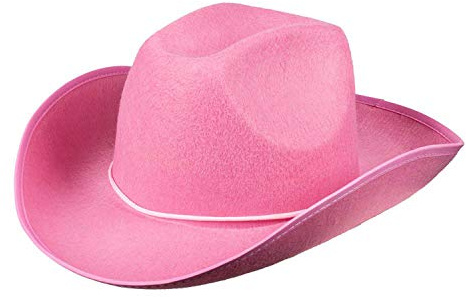 Boland 04074 04072 Cowboyhut für Erwachsene, rosa, Einheitsgröße
