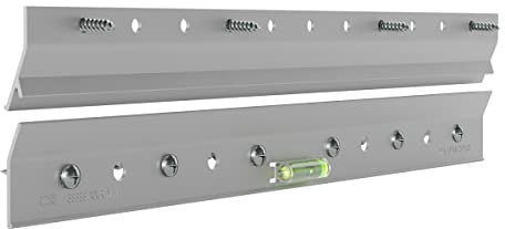 OOK Französische Klammer, Bilder- und Spiegelaufhänger mit Beschlägen, 45,4 kg, Aluminium, 533208