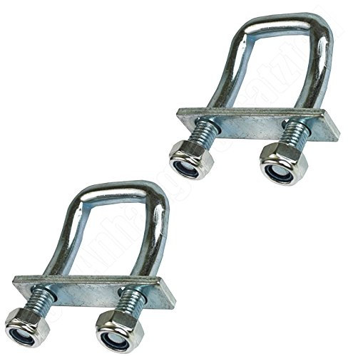 iapyx® 4er Pack U Bügel 150° abgewinkelt 2000 daN als Zurröse für Spanngurte 2000kg 2t Spanngurt (2)