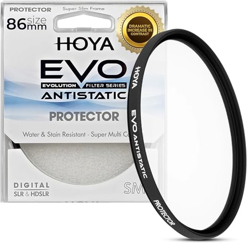 Hoya EVO Antistatic 86mm UV Lens Filter - 16-Layer SMC Coating