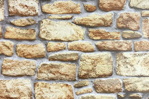 Fablon FAB10226 45 cm x 2 m Roll Stone Wall, Grey