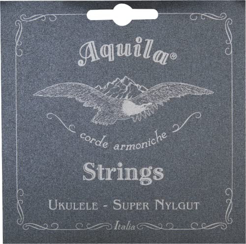 Aquila 104U Konzert-Ukulele-Satz, Super Nylgut, Tiefe G-Stimmung, Key of C, GCEA