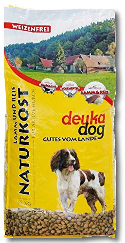 Deuka Dog Naturkost 15 kg Hundefutter Lamm und Reis Anschlussfutter Glutenfrei