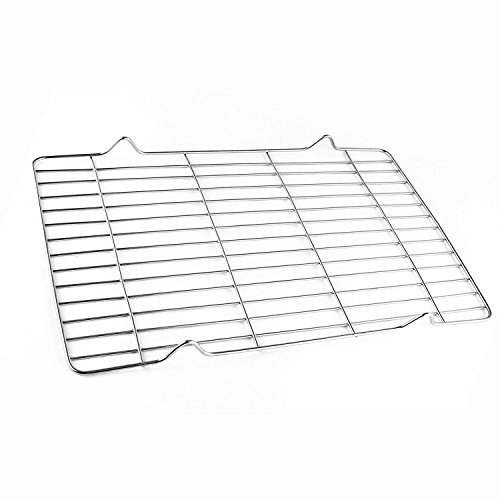 SPARES2GO Cooker Grill Pan Grid Rack Stand for Candy Oven (344mm x 222mm)