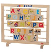 Goki - 58606 – B als Ballon/F als Blume – Schule ABC – Kinder Lernen zu lesen