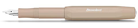 Kaweco SKYLINE SPORT Fountain Pen Macchiato I Premium Writing Pen for Ink Cartridges 13 cm in Modern Design and Colour I Nib: M (Medium)