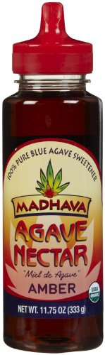 Madhava Agave Nectar, Amber, 11.75 oz