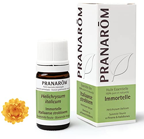 PRANARÔM - Immortelle - Huile Essentielle Chémotypée - Articulations & Bleus - 100% Pure Et Naturelle - HECT - 5 ml